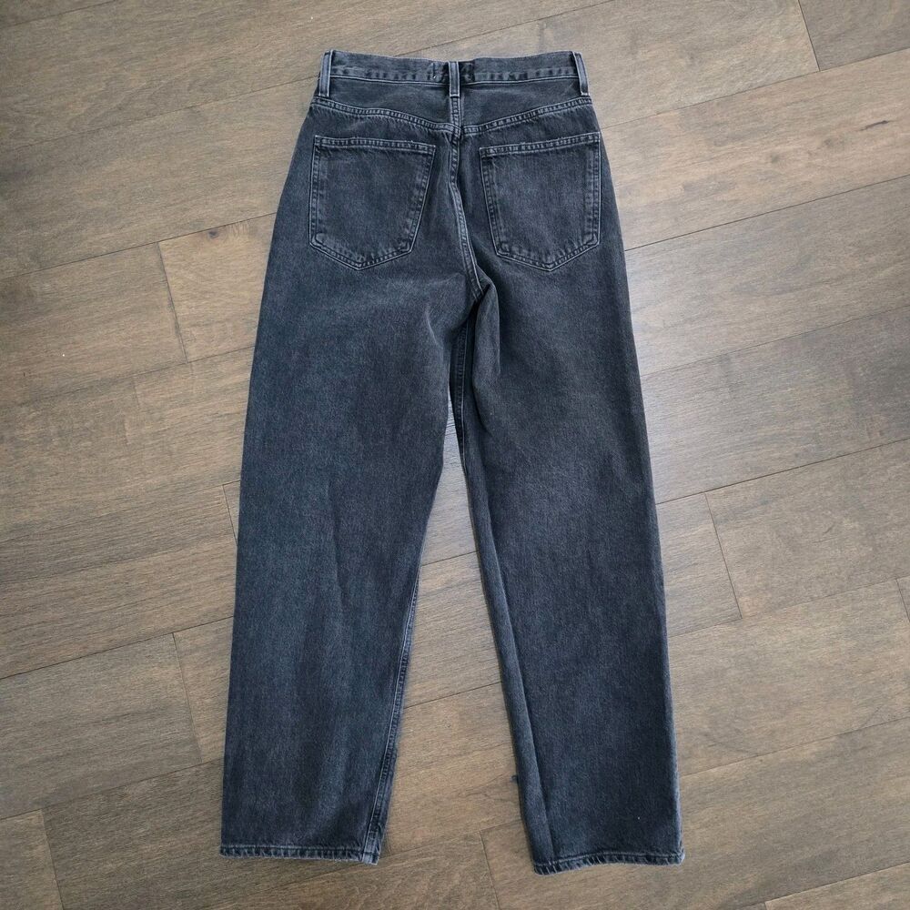 Agolde Criss Cross Upsized Jeans in Shambles Size 25 New - Picture 9 of 12